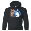 18500B Youth Heavy Blend Hooded Sweatshirt Thumbnail